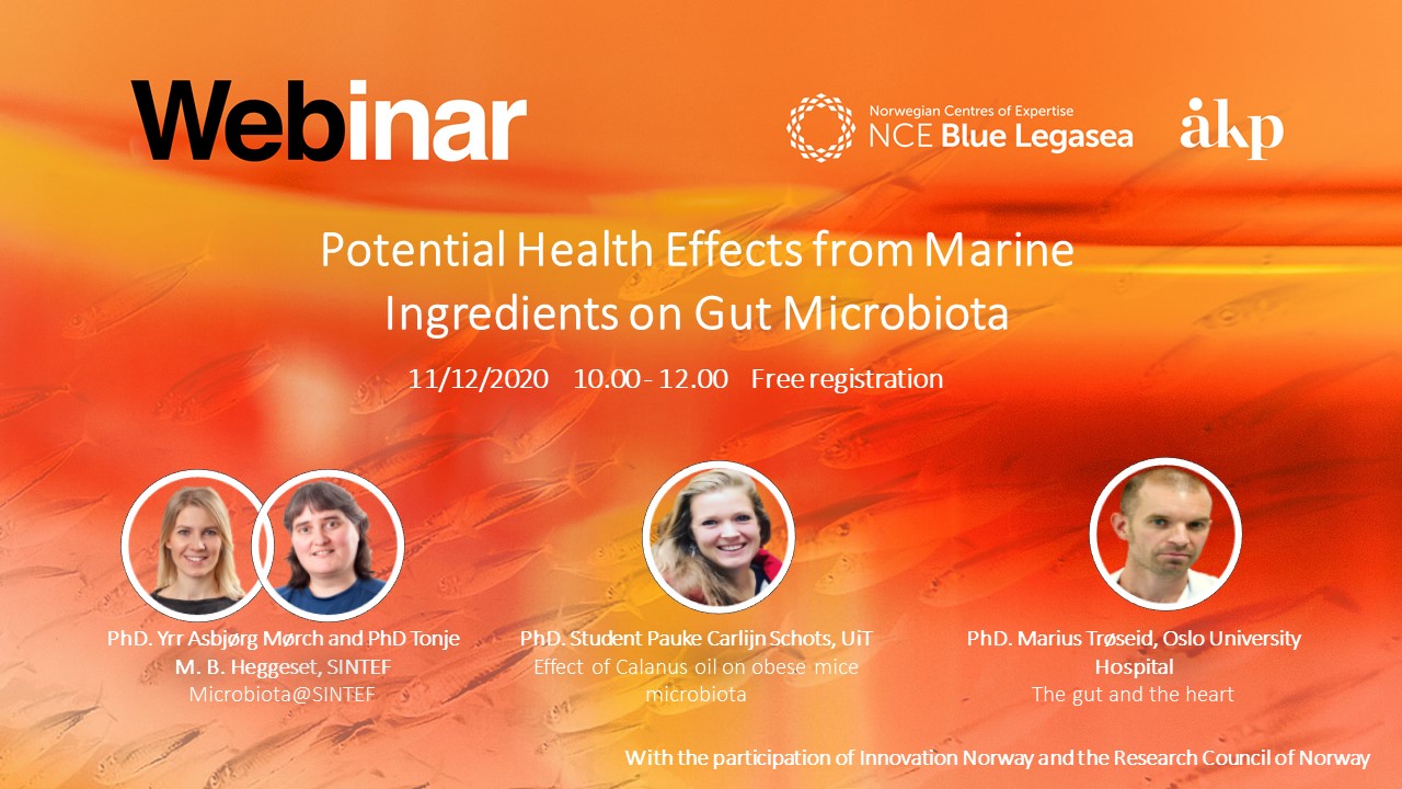 Potential Health Effects from Marine Ingredients on Gut Microbiota