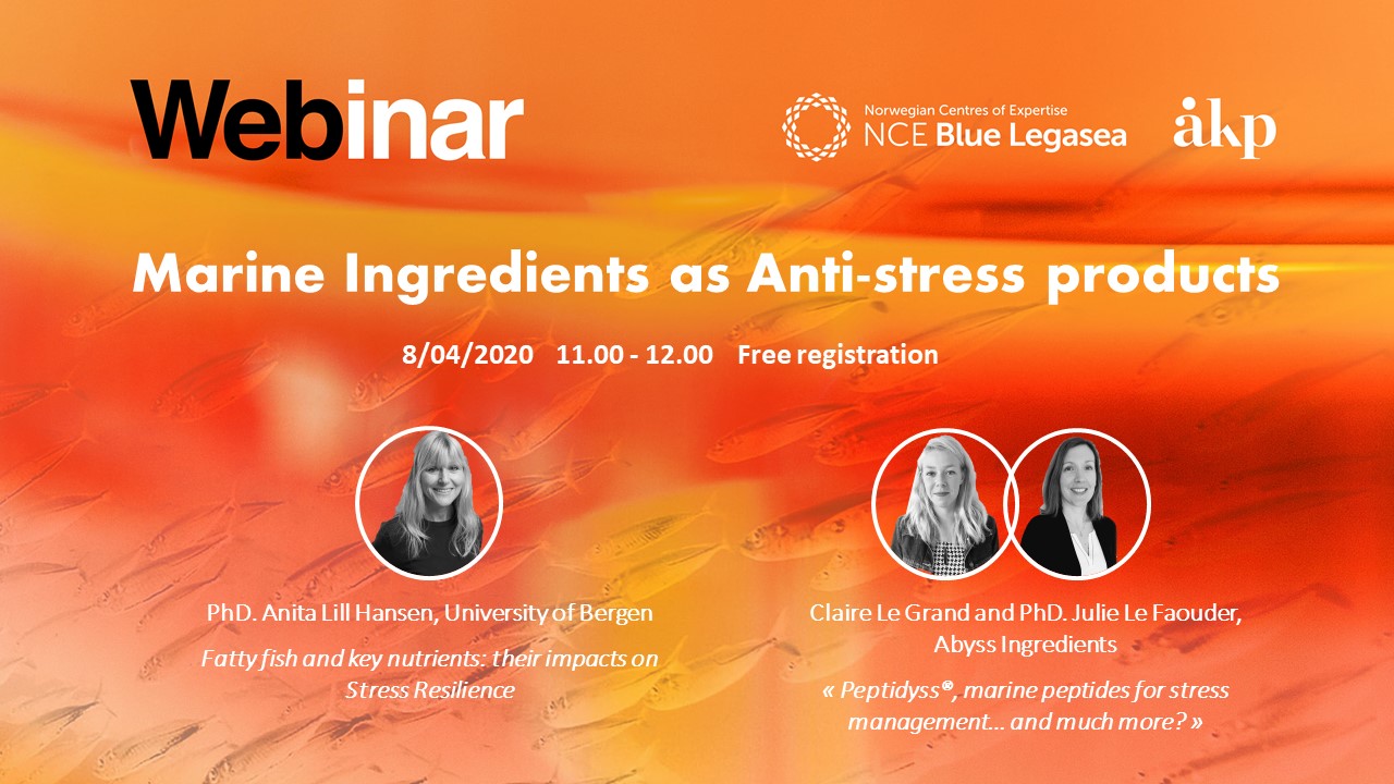 Marine Ingredients as Anti-Stress Products: the video is out!