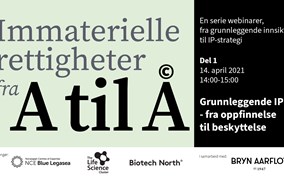 Grunnleggende IP 1–fra oppfinnelse til beskyttelse